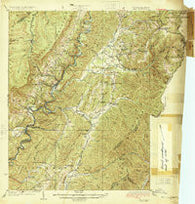 Cass West Virginia Historical topographic map, 1:62500 scale, 15 X 15 Minute, Year 1924