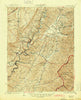 Cass West Virginia Historical topographic map, 1:62500 scale, 15 X 15 Minute, Year 1924