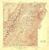 Cass West Virginia Historical topographic map, 1:62500 scale, 15 X 15 Minute, Year 1924