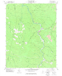 Cassity West Virginia Historical topographic map, 1:24000 scale, 7.5 X 7.5 Minute, Year 1977