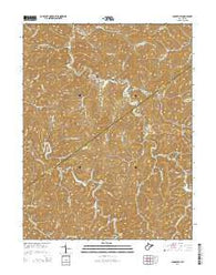 Cedarville West Virginia Historical topographic map, 1:24000 scale, 7.5 X 7.5 Minute, Year 2014