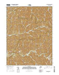 Center Point West Virginia Historical topographic map, 1:24000 scale, 7.5 X 7.5 Minute, Year 2014