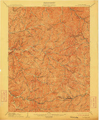 Centerpoint West Virginia Historical topographic map, 1:62500 scale, 15 X 15 Minute, Year 1905