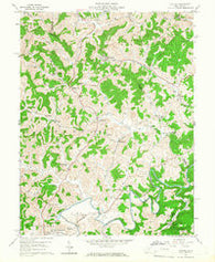 Century West Virginia Historical topographic map, 1:24000 scale, 7.5 X 7.5 Minute, Year 1960