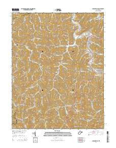 Chapmanville West Virginia Historical topographic map, 1:24000 scale, 7.5 X 7.5 Minute, Year 2014