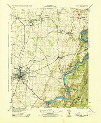 Charles Town West Virginia Historical topographic map, 1:31680 scale, 7.5 X 7.5 Minute, Year 1944