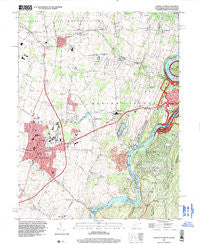 Charles Town West Virginia Historical topographic map, 1:24000 scale, 7.5 X 7.5 Minute, Year 1997