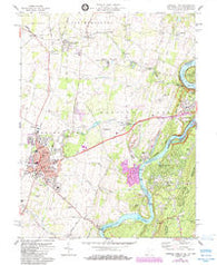 Charles Town West Virginia Historical topographic map, 1:24000 scale, 7.5 X 7.5 Minute, Year 1978