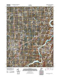 Charles Town West Virginia Historical topographic map, 1:24000 scale, 7.5 X 7.5 Minute, Year 2011