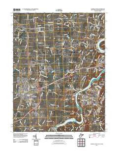 Charles Town West Virginia Historical topographic map, 1:24000 scale, 7.5 X 7.5 Minute, Year 2011