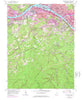 Charleston West West Virginia Historical topographic map, 1:24000 scale, 7.5 X 7.5 Minute, Year 1958