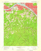 Charleston West West Virginia Historical topographic map, 1:24000 scale, 7.5 X 7.5 Minute, Year 1958