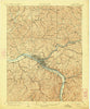 Charleston West Virginia Historical topographic map, 1:62500 scale, 15 X 15 Minute, Year 1909