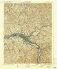 Charleston West Virginia Historical topographic map, 1:62500 scale, 15 X 15 Minute, Year 1935