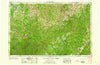Charleston West Virginia Historical topographic map, 1:250000 scale, 1 X 2 Degree, Year 1958