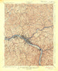 Charleston West Virginia Historical topographic map, 1:62500 scale, 15 X 15 Minute, Year 1936