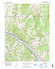 Cherry Run West Virginia Historical topographic map, 1:24000 scale, 7.5 X 7.5 Minute, Year 1951