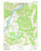 Cheshire Ohio Historical topographic map, 1:24000 scale, 7.5 X 7.5 Minute, Year 1968