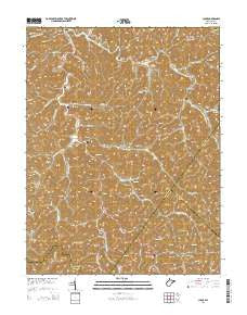 Chloe West Virginia Historical topographic map, 1:24000 scale, 7.5 X 7.5 Minute, Year 2014