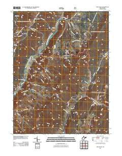 Circleville West Virginia Historical topographic map, 1:24000 scale, 7.5 X 7.5 Minute, Year 2011