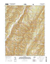 Circleville West Virginia Historical topographic map, 1:24000 scale, 7.5 X 7.5 Minute, Year 2014