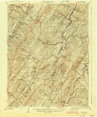 Circleville West Virginia Historical topographic map, 1:62500 scale, 15 X 15 Minute, Year 1924