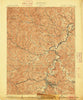Clarksburg West Virginia Historical topographic map, 1:62500 scale, 15 X 15 Minute, Year 1902