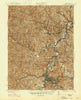 Clarksburg West Virginia Historical topographic map, 1:62500 scale, 15 X 15 Minute, Year 1925