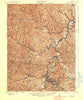 Clarksburg West Virginia Historical topographic map, 1:62500 scale, 15 X 15 Minute, Year 1925