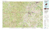 Clarksburg West Virginia Historical topographic map, 1:100000 scale, 30 X 60 Minute, Year 1982