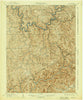 Clay West Virginia Historical topographic map, 1:62500 scale, 15 X 15 Minute, Year 1910