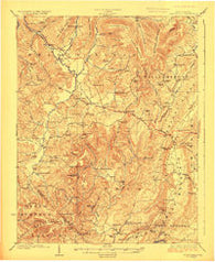 Clintonville West Virginia Historical topographic map, 1:62500 scale, 15 X 15 Minute, Year 1923