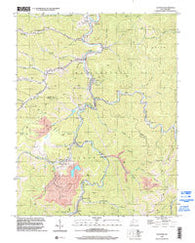 Clothier West Virginia Historical topographic map, 1:24000 scale, 7.5 X 7.5 Minute, Year 1996