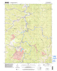 Clothier West Virginia Historical topographic map, 1:24000 scale, 7.5 X 7.5 Minute, Year 1996