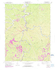 Clothier West Virginia Historical topographic map, 1:24000 scale, 7.5 X 7.5 Minute, Year 1963