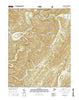 Clover Lick West Virginia Current topographic map, 1:24000 scale, 7.5 X 7.5 Minute, Year 2016