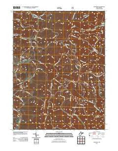 Colebank West Virginia Historical topographic map, 1:24000 scale, 7.5 X 7.5 Minute, Year 2011