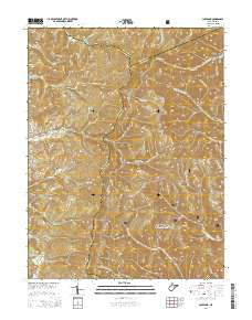 Colebank West Virginia Historical topographic map, 1:24000 scale, 7.5 X 7.5 Minute, Year 2014