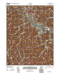 Cottageville West Virginia Historical topographic map, 1:24000 scale, 7.5 X 7.5 Minute, Year 2011