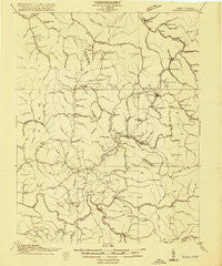 Cowen West Virginia Historical topographic map, 1:48000 scale, 15 X 15 Minute, Year 1915