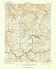 Cowen West Virginia Historical topographic map, 1:62500 scale, 15 X 15 Minute, Year 1915