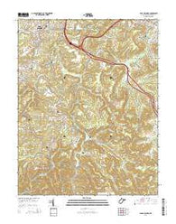 Crab Orchard West Virginia Historical topographic map, 1:24000 scale, 7.5 X 7.5 Minute, Year 2014