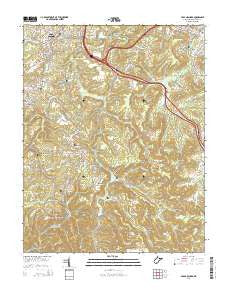 Crab Orchard West Virginia Historical topographic map, 1:24000 scale, 7.5 X 7.5 Minute, Year 2014