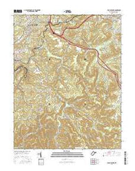 Crab Orchard West Virginia Current topographic map, 1:24000 scale, 7.5 X 7.5 Minute, Year 2016