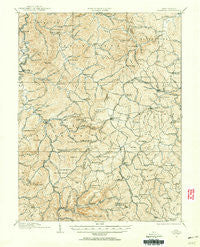 Crawford West Virginia Historical topographic map, 1:62500 scale, 15 X 15 Minute, Year 1912