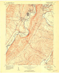 Cresaptown Maryland Historical topographic map, 1:24000 scale, 7.5 X 7.5 Minute, Year 1951