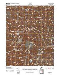 Crumpler West Virginia Historical topographic map, 1:24000 scale, 7.5 X 7.5 Minute, Year 2011