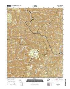Crumpler West Virginia Historical topographic map, 1:24000 scale, 7.5 X 7.5 Minute, Year 2014