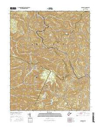 Crumpler West Virginia Current topographic map, 1:24000 scale, 7.5 X 7.5 Minute, Year 2016