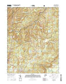 Davis West Virginia Historical topographic map, 1:24000 scale, 7.5 X 7.5 Minute, Year 2014